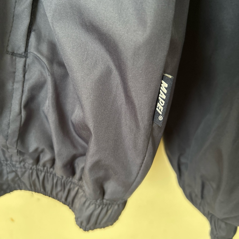 Men’s Mapei windbreaker Navy V-Neck Pullover XL biking cycling - Picture 7 of 8